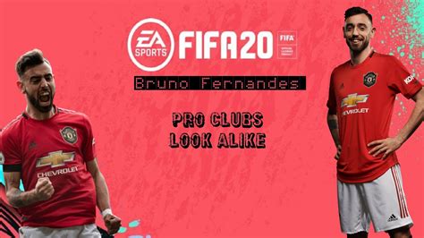 Bruno Fernandes Fifa 20 Pro Clubs Look Alike Youtube