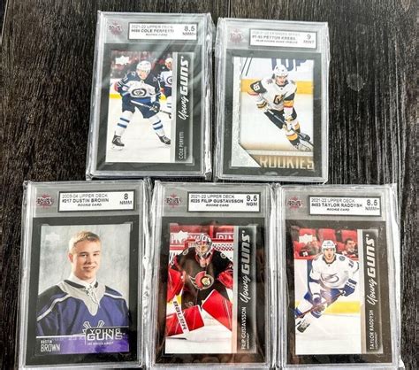 GRADED UPPER DECK ROOKIE CARDS HOCKEY | Live and Online Auctions on ...