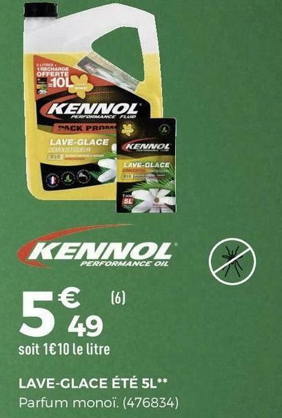 Promo Kennol Lave Glace T L Chez Feu Vert