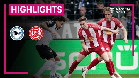 Dsc Arminia Bielefeld Rot Weiss Essen Highlights Liga Magenta