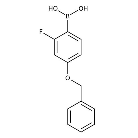 Acide 4 Benzyloxy 2 Fluorophénylboronique 97 Anhydride Présent