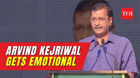 Emotional Delhi CM Arvind Kejriwal Pays Tribute To Jailed Ex Minister