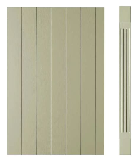 Cooke And Lewis Carisbrooke Taupe Ash Effect Square Base Pilaster H