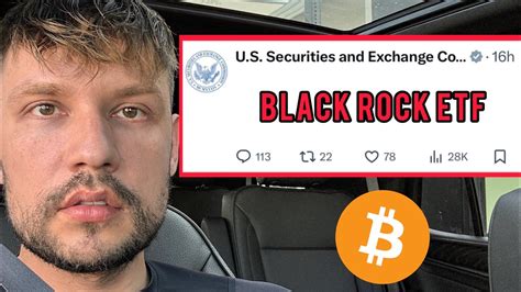 Urgent Bitcoin ETF BlackRock In Close Exchange With SEC Regarding