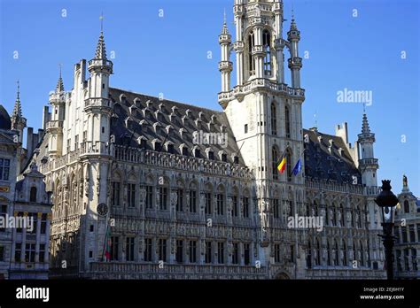 Brussels Town Hall, Brussels Belgium Stock Photo - Alamy