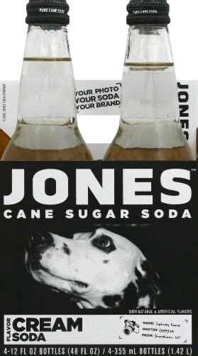 Jones Cream Soda 4 Ct 12 Fl Oz Frys Food Stores