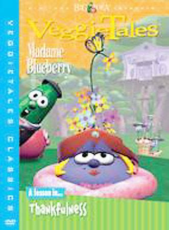 Veggietales Madame Blueberry A Lesson In Thankfulness Dvd