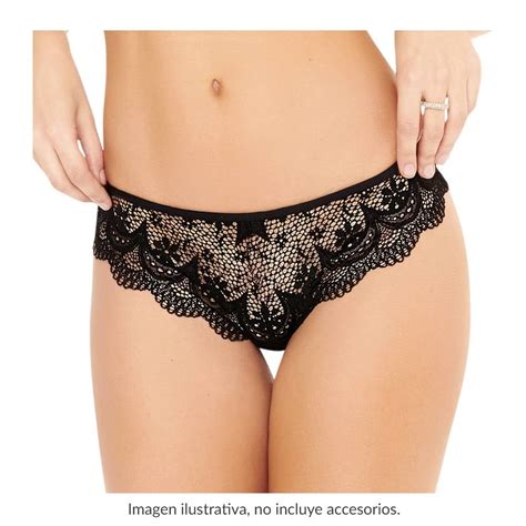 Bikini Ilusi N Talla Ch Encaje Negro Walmart