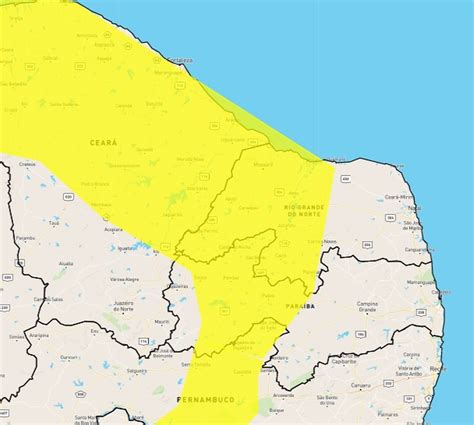 Inmet Alerta Para Chuvas Intensas Em 91 Cidades Do Rn Veja Lista Rio