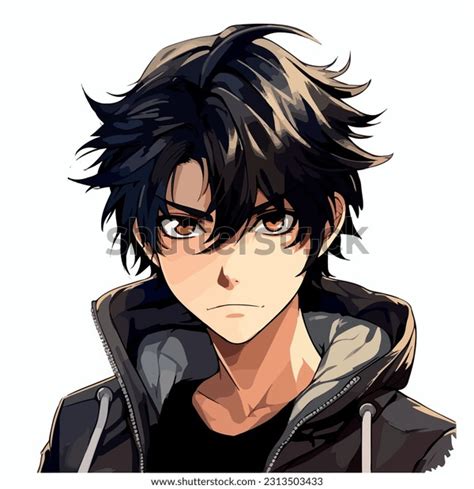 Anime Boy Korean Hair: Over 940 Royalty-Free Licensable Stock Vectors ...