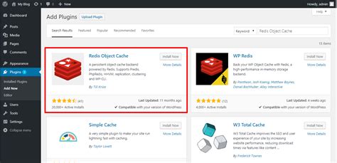 Panduan Cara Mengaktifkan Plugin Redis Object Cache Di Wordpress