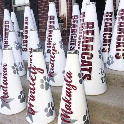 Cheerleading Megaphone In 2021 Cheerleading Megaphones Cheerleading