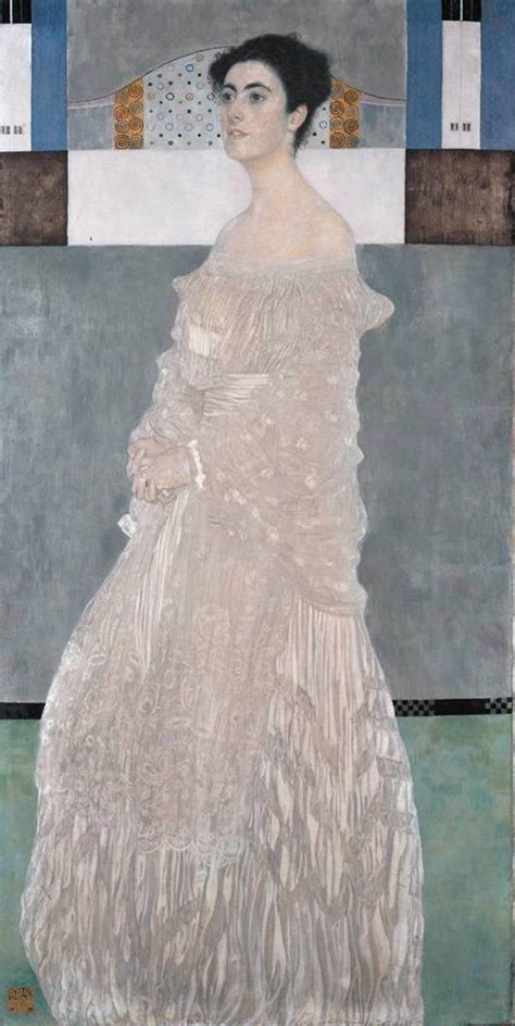 Portrait Of Margaret Stonborough Wittgenstein By Klimt Gustav