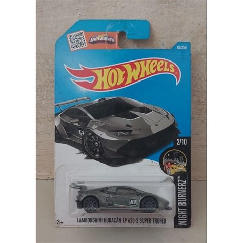 Jual Hot Wheels Lamborghini Huracan Lp 620 2 Super Trofeo Shopee Indonesia