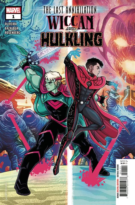 Jul210595 Last Annihilation Wiccan And Hulkling 1 Previews World