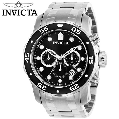 Reloj Invicta Pro Diver Fecha Cron Metro Macho Accesorios