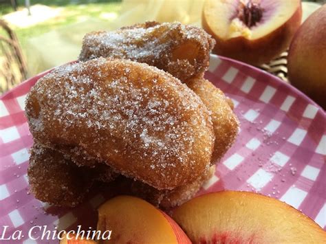 Frittelle Di Pesche Noci Cucina Facile E Veloce