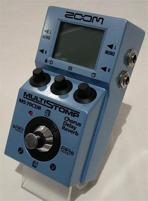 ZOOM MS-70CDR Multi-Effects Pedal Used | Reverb