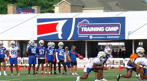 Buffalo Bills Training Camp Diary Day At St John Fisher University