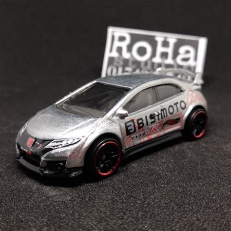 Hot Wheels Honda Civic Type R FK R Zamac Unrivet Mint Shopee Malaysia