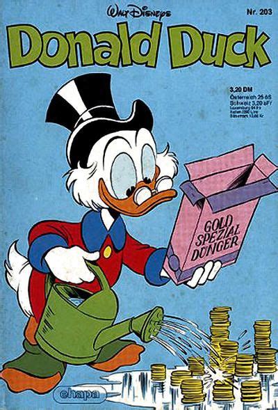 Cover For Donald Duck Egmont Ehapa 1974 Series 203 Donald Duck