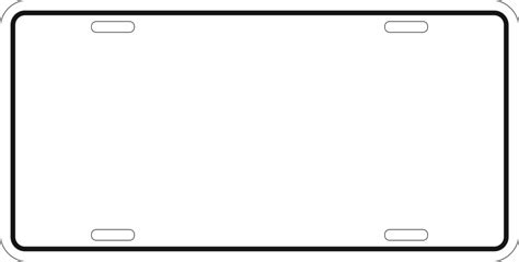 License Plate Template Hot Wheels Car Party Craft License Plate Template Printable Templates