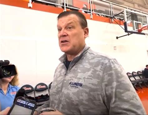 Watch: Brad Underwood pre-Kansas exhibition - OrangeandBlueNews ...