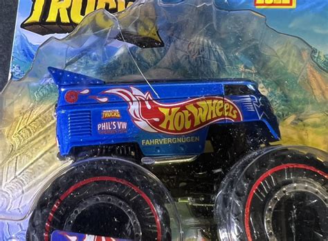 HW ドラバス ワーゲン MONSTER TRUCKS カード折れ トレジャー TH チェイス VW DRAG BUS モンスタートラック ホットウィール HOT WHEELS 新品 の