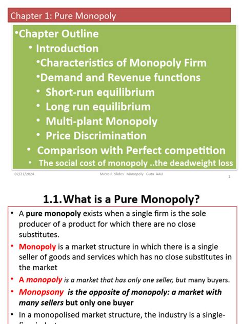 Microeconomics Monopoly Pdf Monopoly Microeconomics