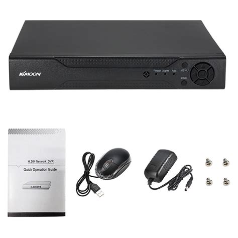 KKmoon 8CH 1080P Hybrid NVR AHD TVI CVI DVR 5 In 1 Digital Video