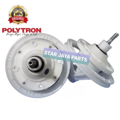 Jual GEARBOX PWM 7058 Gearbox Mesin Cuci Polytron PWM 7058 2 Tabung