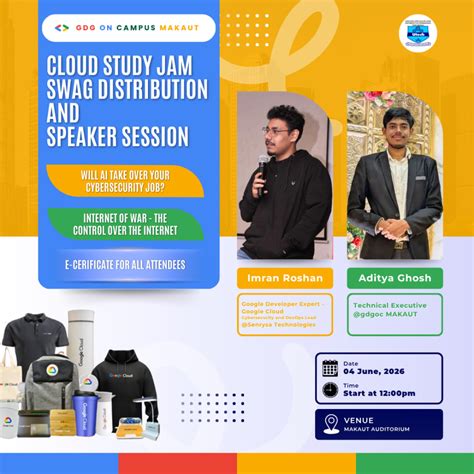 google developer groups gdg  campus maulana abul kalam azad