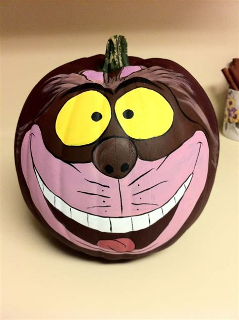 Cheshire Cat By Kathy Barnett Pumpkin Decorating Contest Halloween