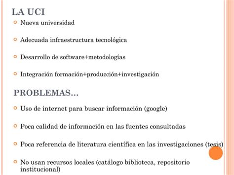 Alfabetizaci N Informacional En La Universidad De Las Ciencias