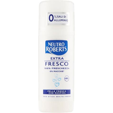 Deodorante Stick Extra Fresco White Fresh Neutro Roberts Ml Coop Shop