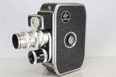 Paillard Bolex B8l Vintage 8mm Cine Movie Film Camera With Twin Lens