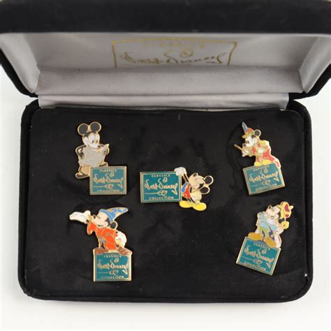 Set of (5) Vintage Walt Disney Classics Collection Pins | Pristine Auction