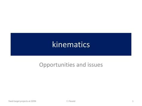 Ppt Kinematics Powerpoint Presentation Free Download Id 2571693