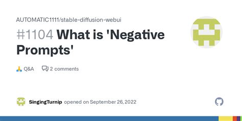 What Is Negative Prompts AUTOMATIC1111 Stable Diffusion Webui