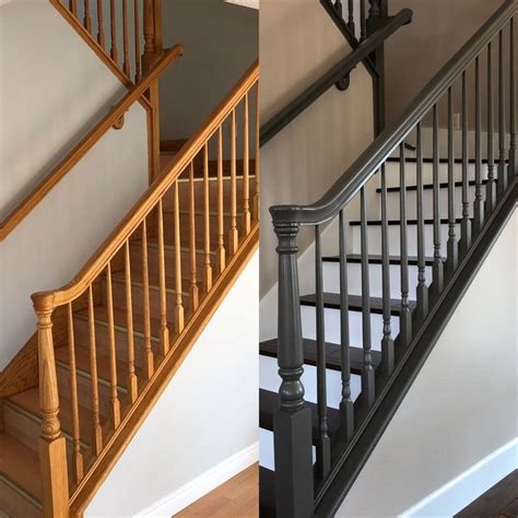 Painting Your Stair Banister Can Be A Great Way To Refresh The Look Of