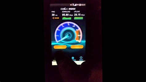 T Moible 4G LTE Speed Test With LG G3 In 4K YouTube