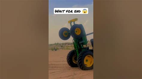 Tractor 😱😱 Stunt John Deere Shorts Trending Youtube