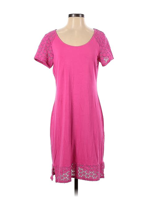 Tommy Bahama Solid Pink Casual Dress Size S 82 Off Thredup