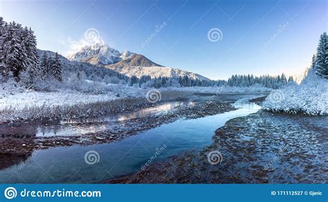 Zelenci Springs at Kranjska Gora Slovenia Stock Image - Image of julian ...