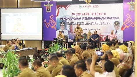 Masuk Besar Nasional Pemkab Lampung Tengah Jalani Penilaian Tahap