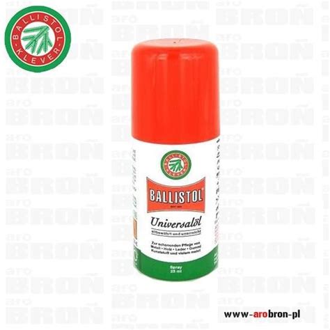 Klever Gmbh Olej Ballistol Spray Do Konserwacji Broni I Wiatr Wek Ml