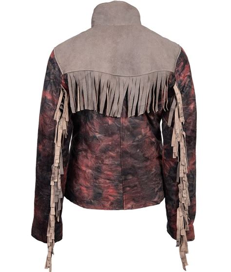 Maeve Wiley Jacket Sex Education Fringe Jacket