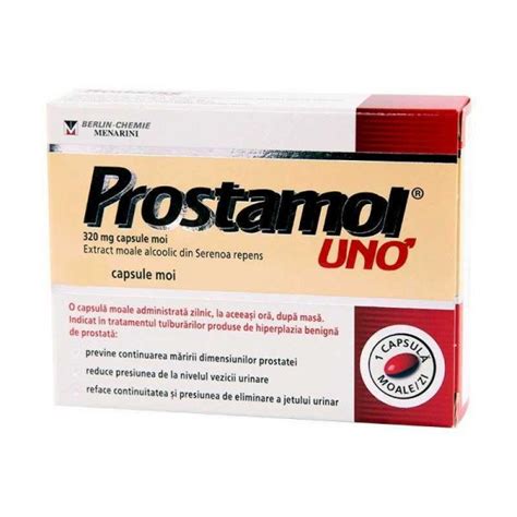 Prostamol Uno Mg X Capsule Moi Berlin Chemie Pret Ron