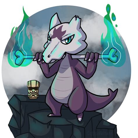 Alolan Marowak {pts} by CoffeeVulture on DeviantArt