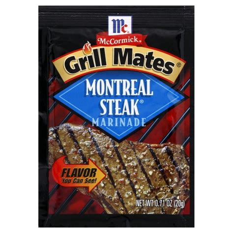 McCormick Grill Mates Marinade Montreal Steak